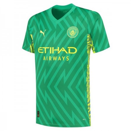 Manchester City 2023-24 Brankářské Domácí - Fotbalové Dresy (S/S) Manchester City 2023-24 Brankářské Domácí - Fotbalové Dresy (S/S)